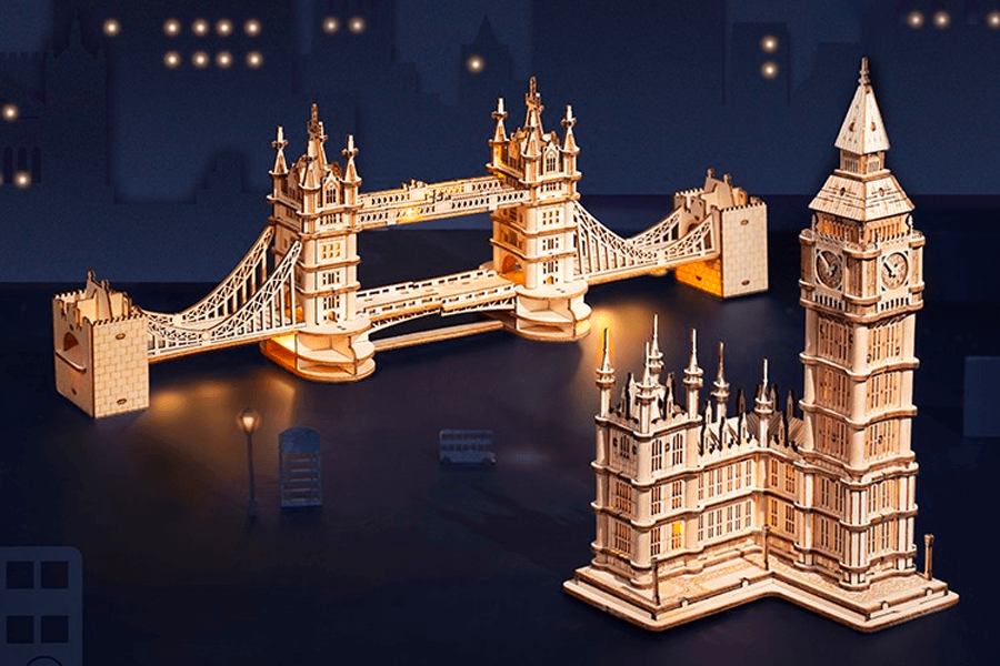 つくるんです史上初！光るウッドパズルが2種類発売開始いたしました！