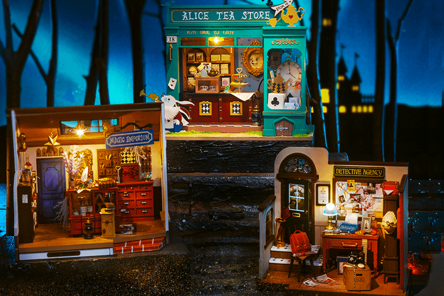 物語の世界へようこそ！物語仕立てのミニチュアハウス！