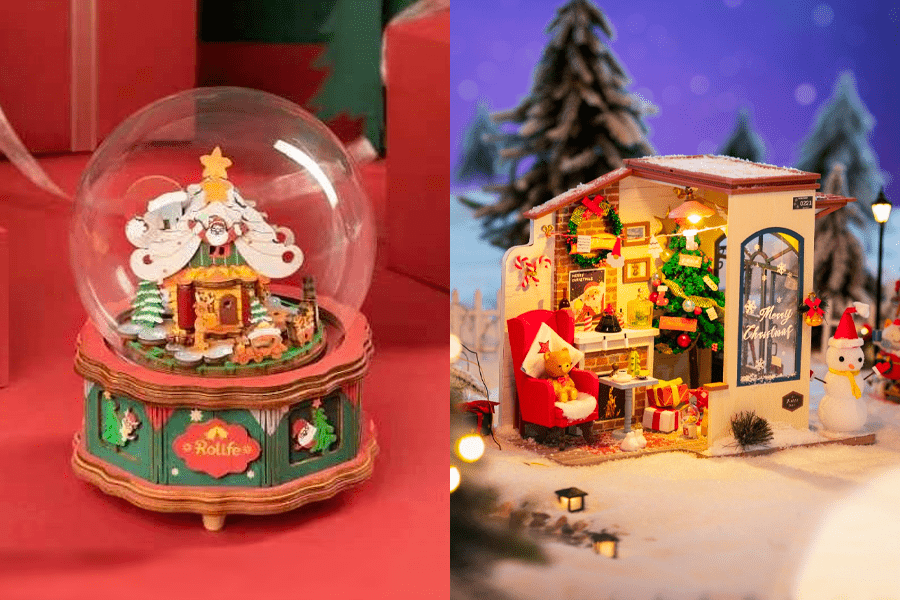 クリスマスにぴったりな「クリスマスタウン」「クリスマスハウス」を クリスマスにぴったりな「クリスマスタウン」「クリスマスハウス」を