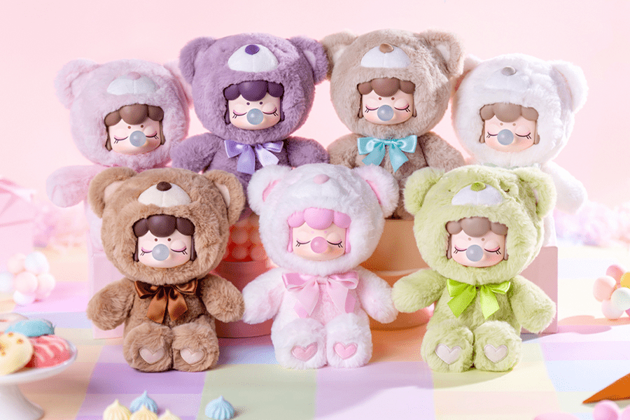 ふわふわのNanci カラフルチョコベアがかわいい! - つくるんです公式