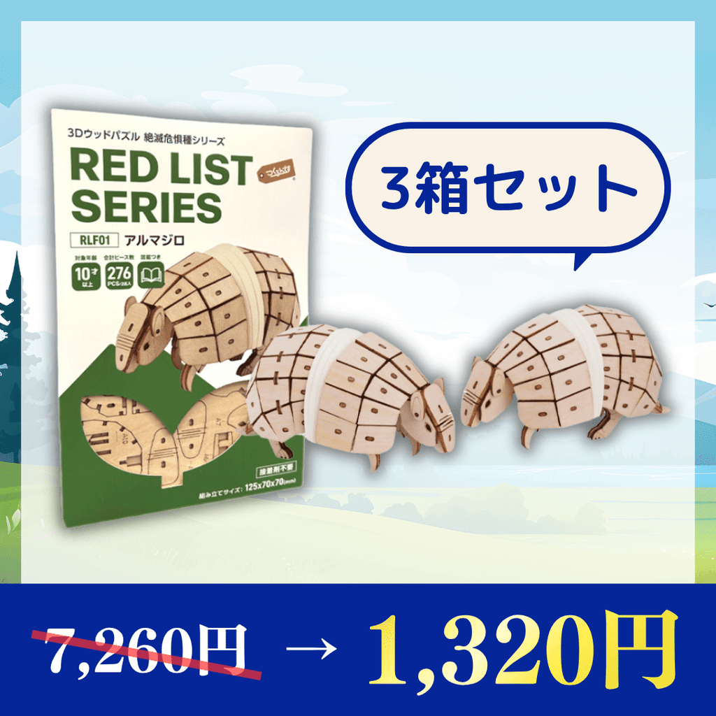 里親募集】アルマジロ3箱セット