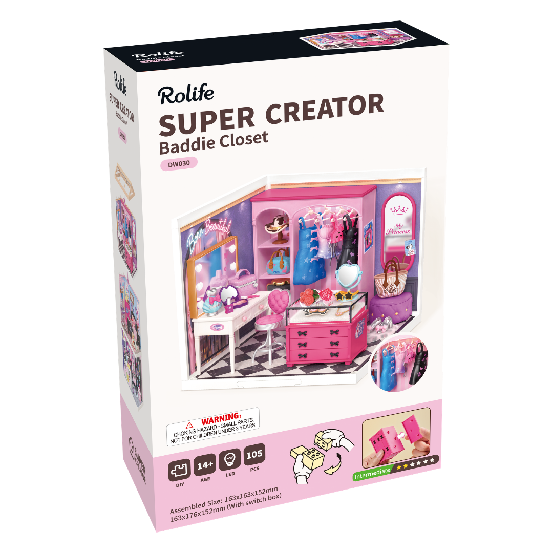 10月上旬発売予定【英語版】DW030Baddie Closet