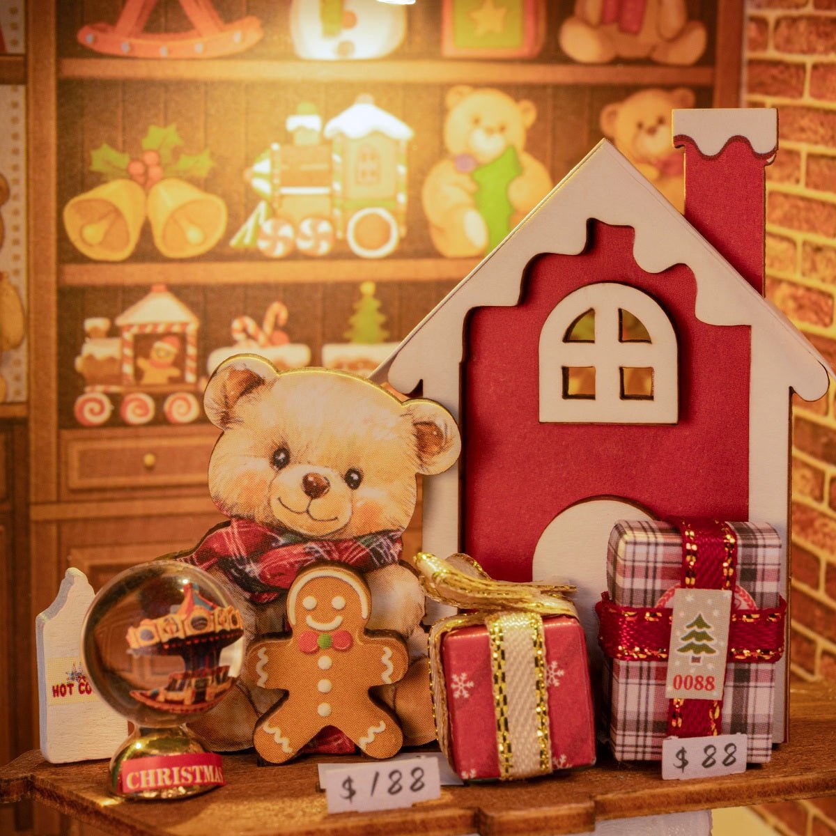 DP006 サンタのトイショップ - つくるんです公式