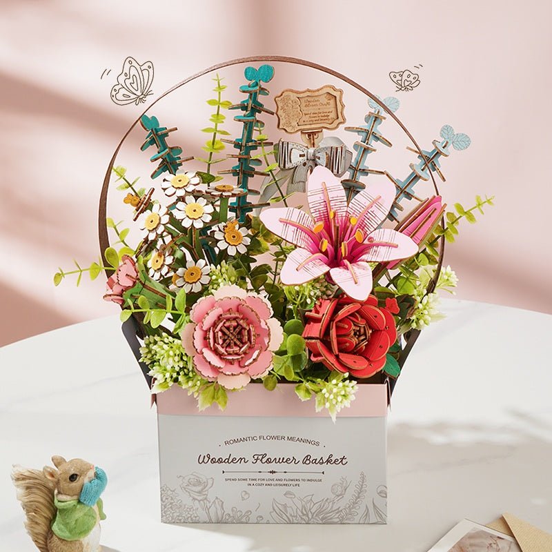 R)TW03Hフラワーバスケット - つくるんです公式