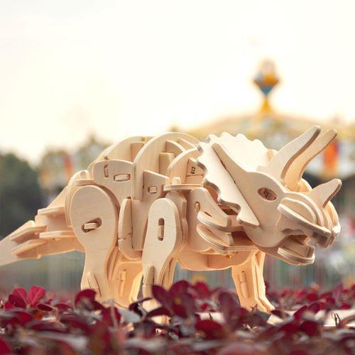 電池で動くトリケラトプス - つくるんです公式