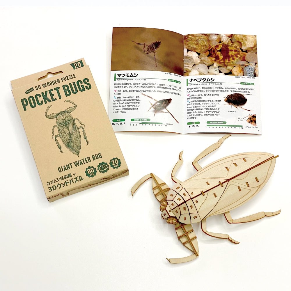 ポケットバグズ タガメ - つくるんです公式