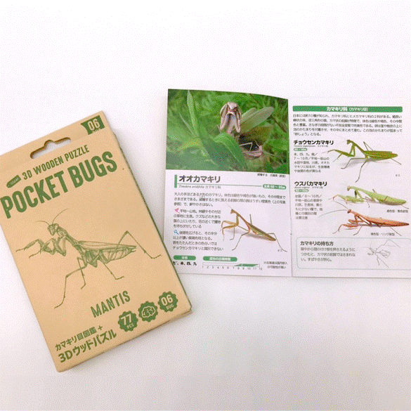 ポケットバグズ オオカマキリ - つくるんです公式