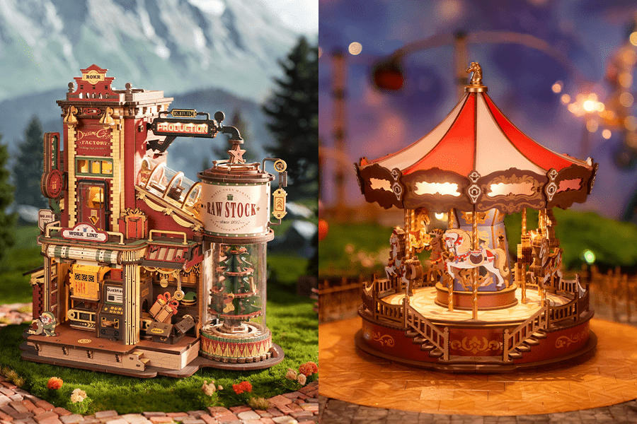 クリスマスにぴったり！新作ウッドパズル 2種同時発売！ - つくるんです公式