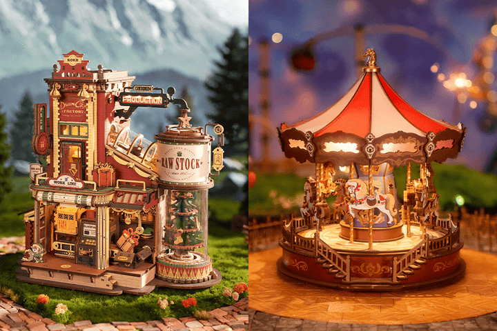 クリスマスにぴったり！新作ウッドパズル 2種同時発売！