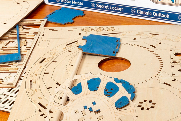 組み立てるだけでカラフルな作品が完成！塗装済みの3Dウッドパズルを紹介