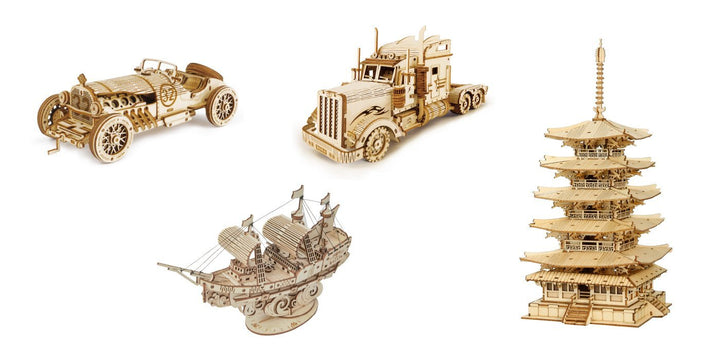 3Dウッドパズル オーナメント新商品　発売開始！