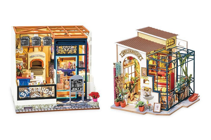 ミニチュアハウス新商品「ベーカリー」「 フラワーショップ」が登場！