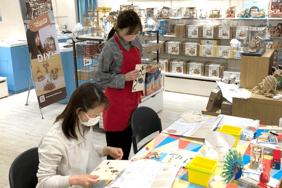 北千住マルイにてつくるんですワークショップ実施中！ - つくるんです公式