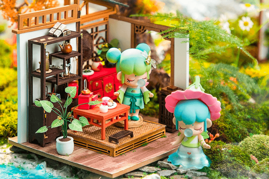 中華風ミニチュアハウス「メイシャンキョ」が発売開始！ - つくるんです公式