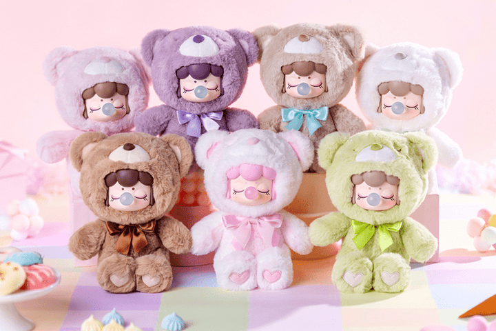 ふわふわのNanci カラフルチョコベアがかわいい！