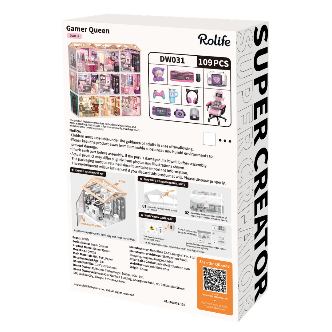 10月上旬発売予定【英語版】ＤＷ０３１Ｇａｍｅｒ　Ｑｕｅｅｎ