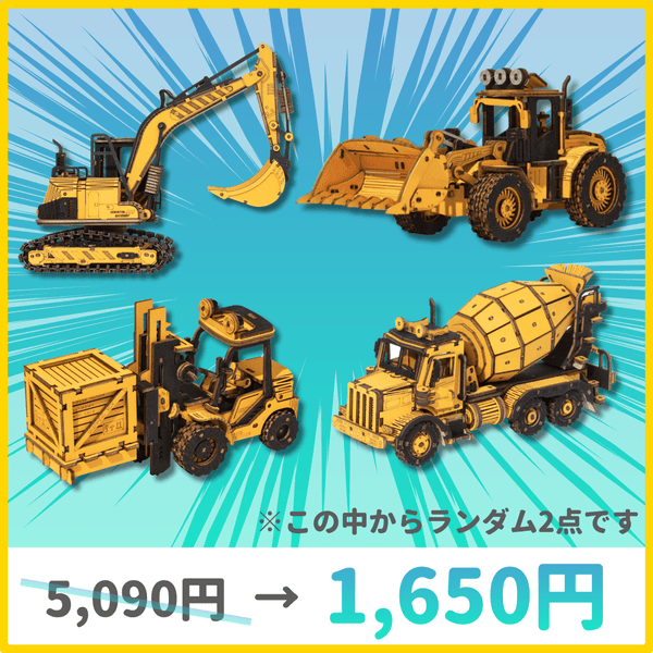 GW2026】はたらく車ランダム2点セット