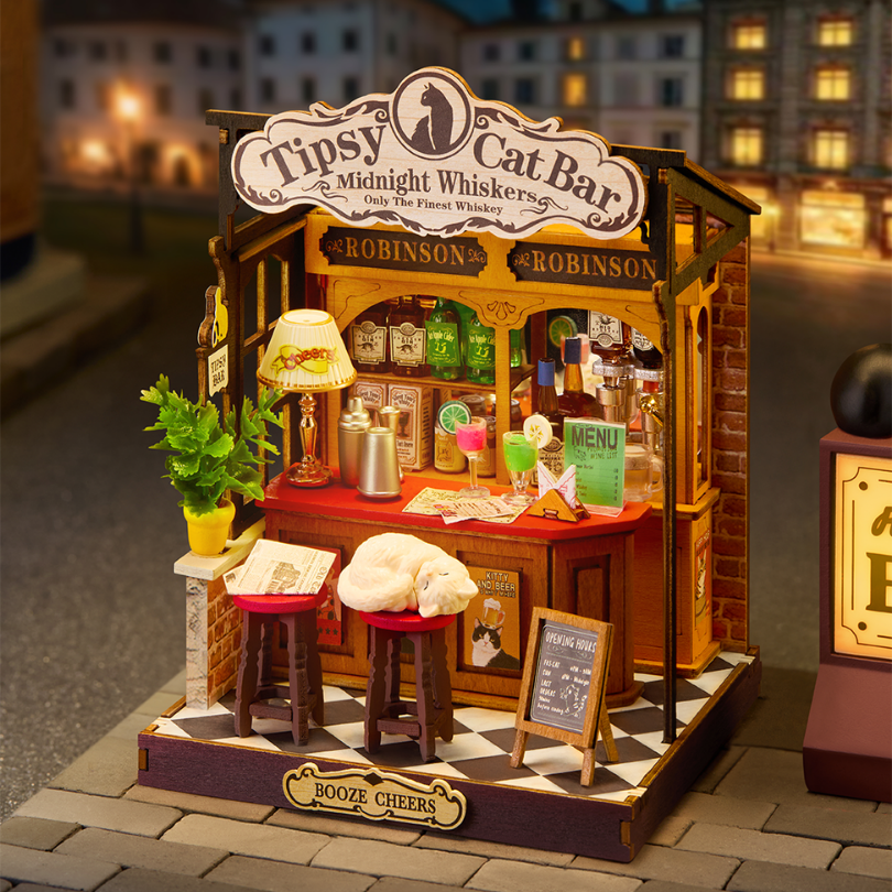 英語版】DS054Tipsy Cat Bar