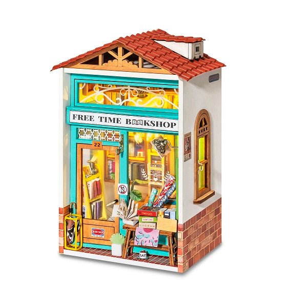 ミニチュアドールハウス　書店　本屋【完成品】 dg164-816636.jpg?v=1739188193&